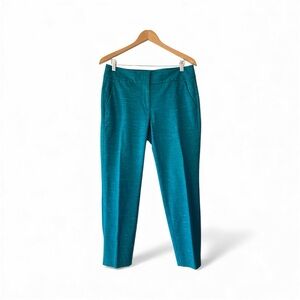 LOFT 6  Teal Ankle Julie Ankle Pants